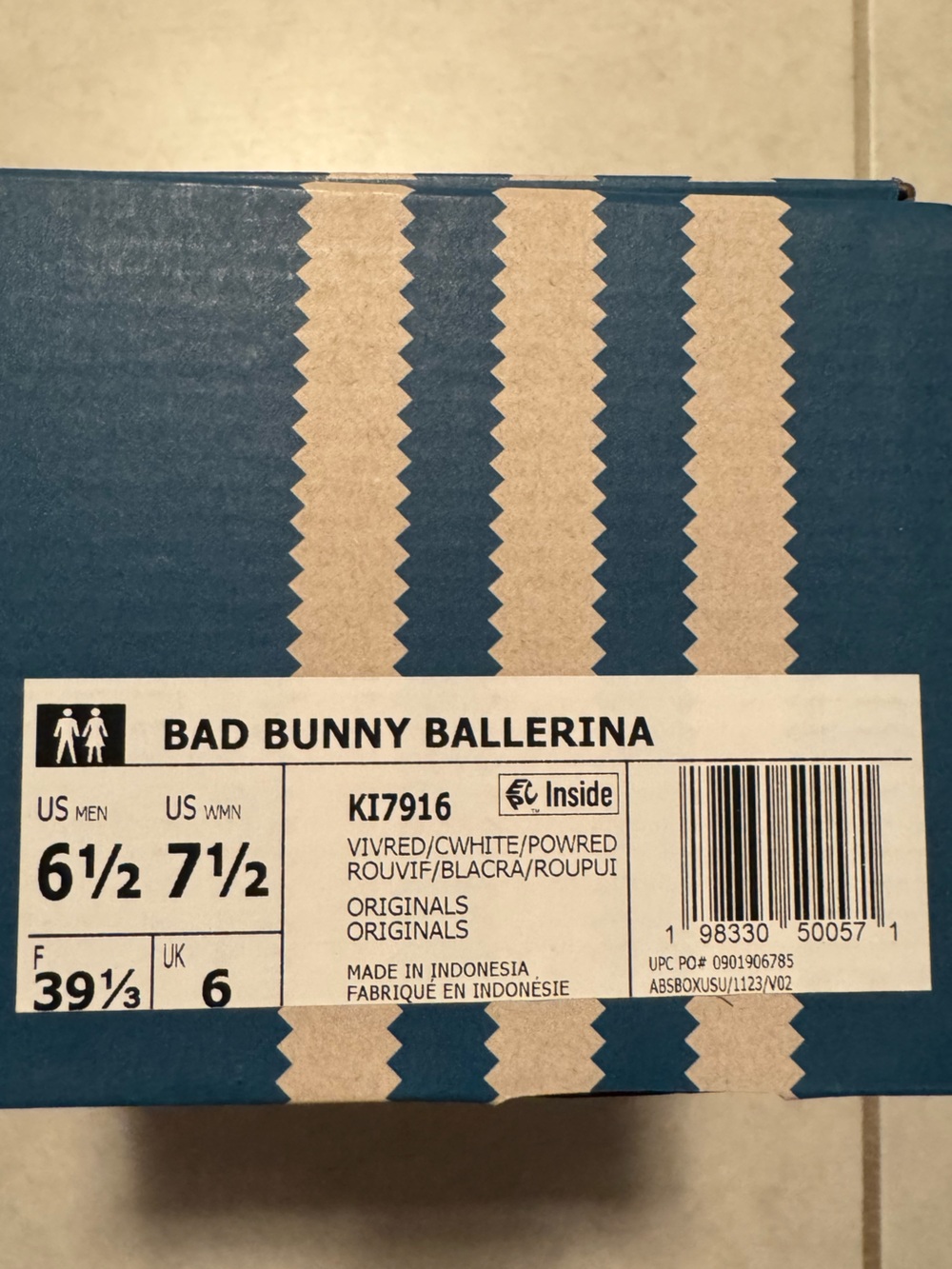 adidas Ballerina Bad Bunny Flamboyan - Picture 10 of 11